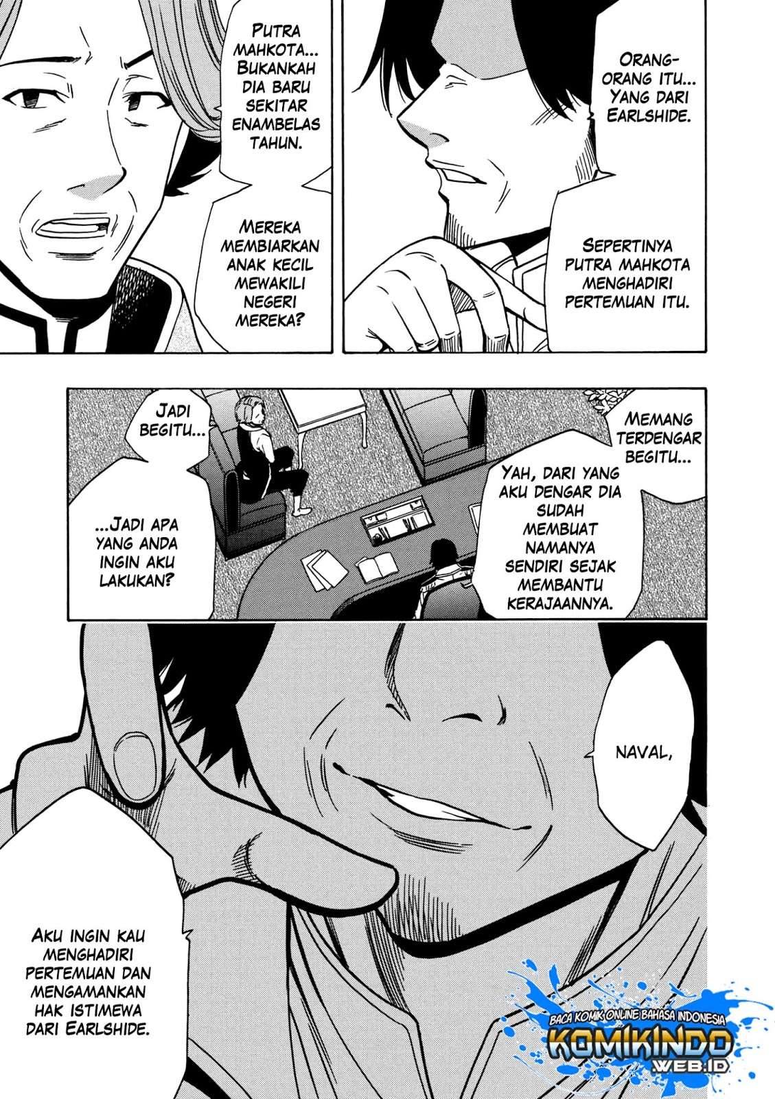 Kenja no Mago Chapter 29.2 - halaman 17