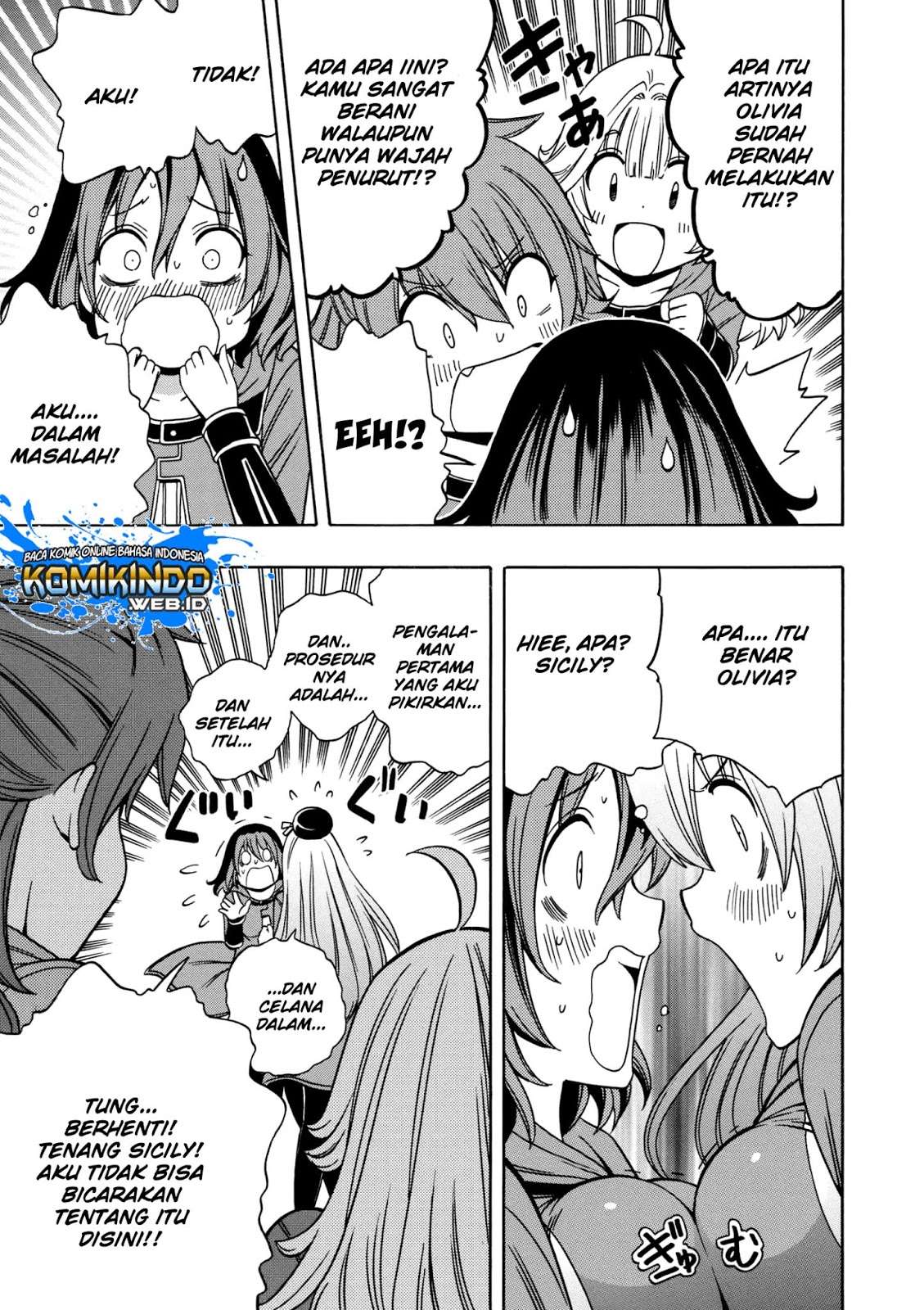 Kenja no Mago Chapter 33.2 - halaman 17