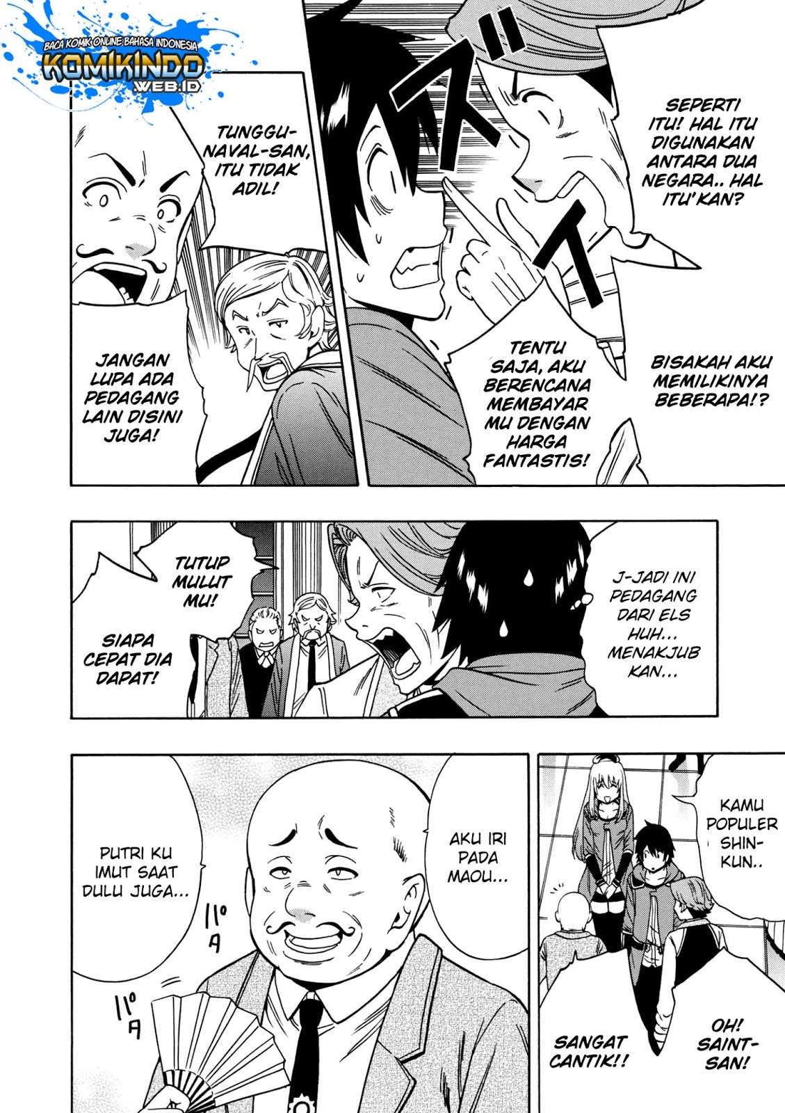 Kenja no Mago Chapter 33.3 - halaman 18
