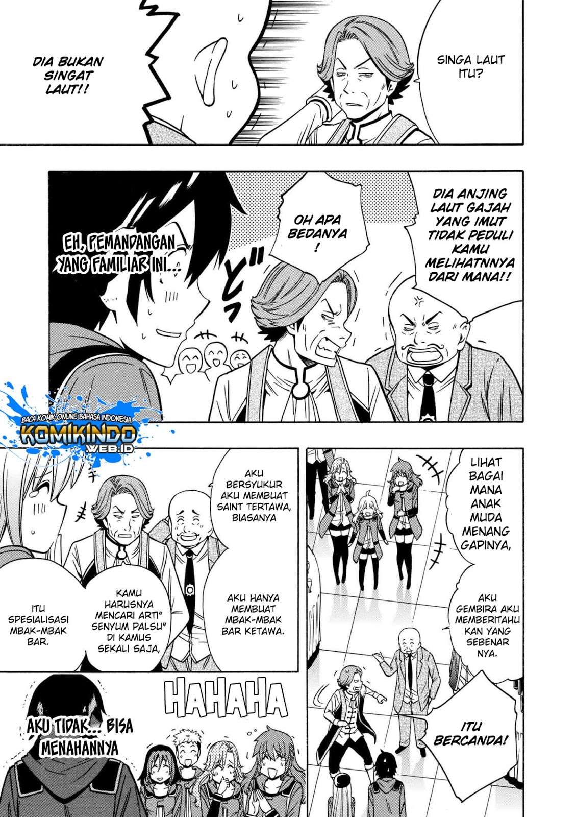 Kenja no Mago Chapter 33.3 - halaman 19