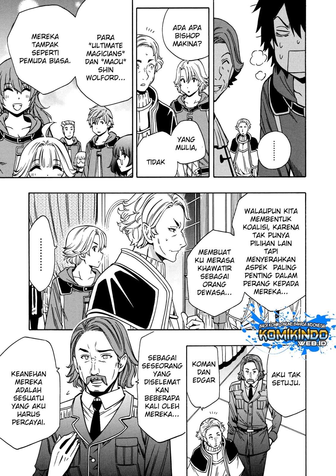 Kenja no Mago Chapter 33.3 - halaman 21