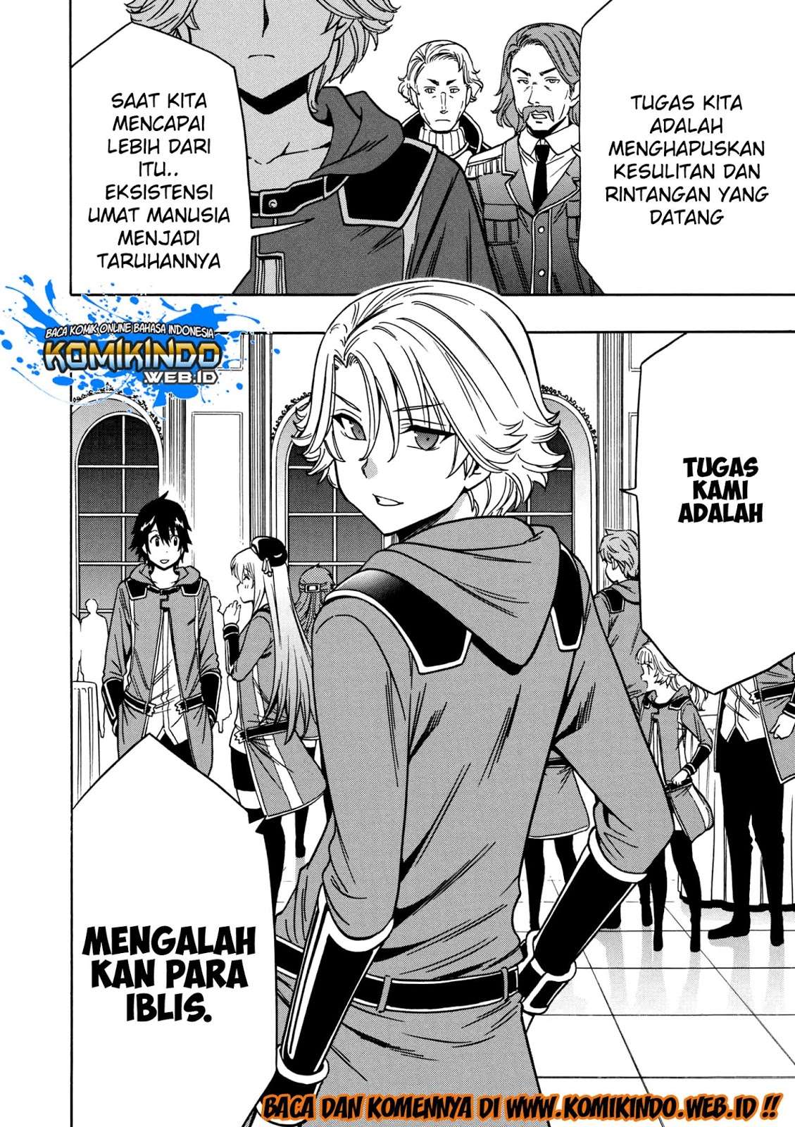 Kenja no Mago Chapter 33.3 - halaman 22