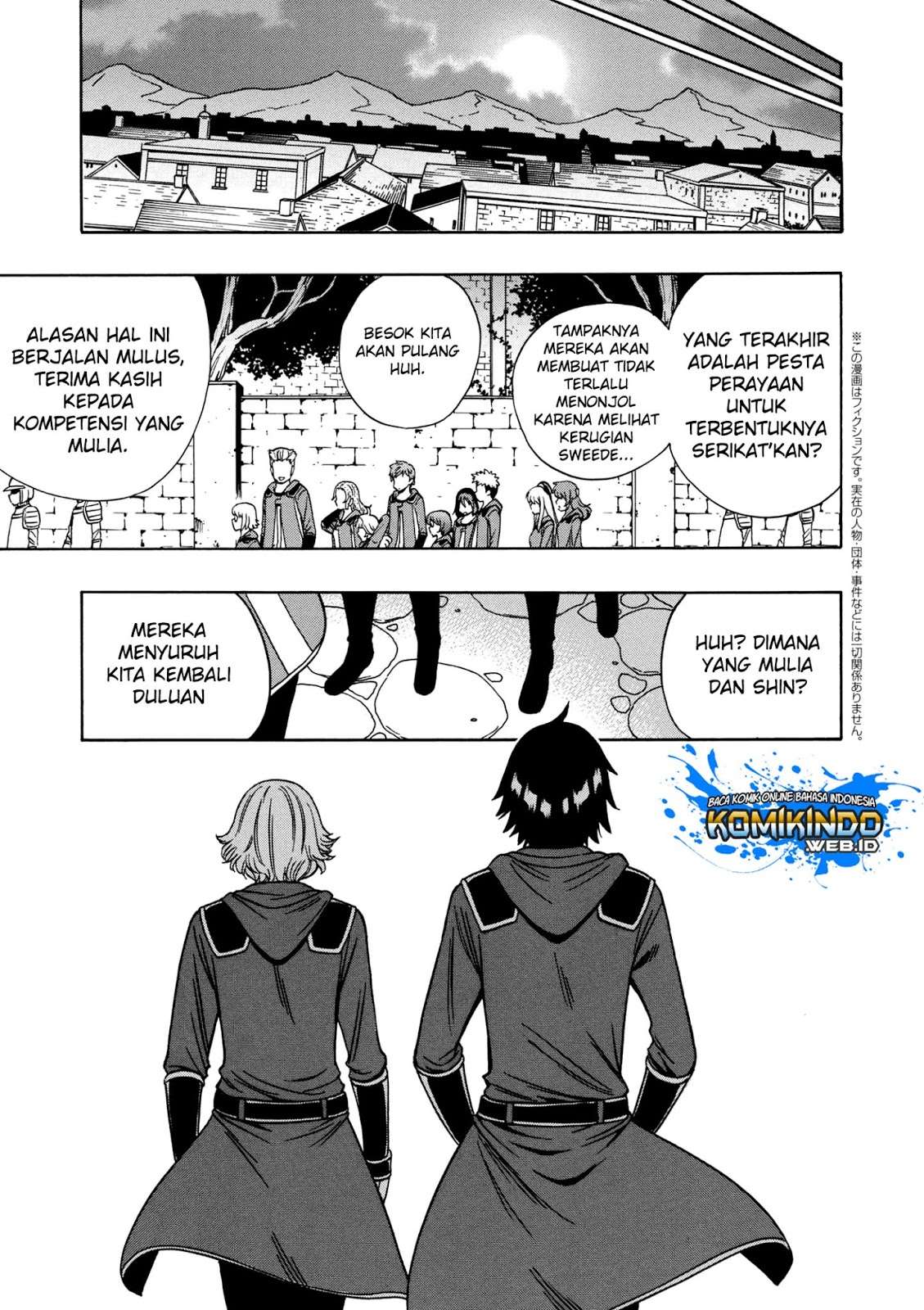 Kenja no Mago Chapter 33.3 - halaman 6