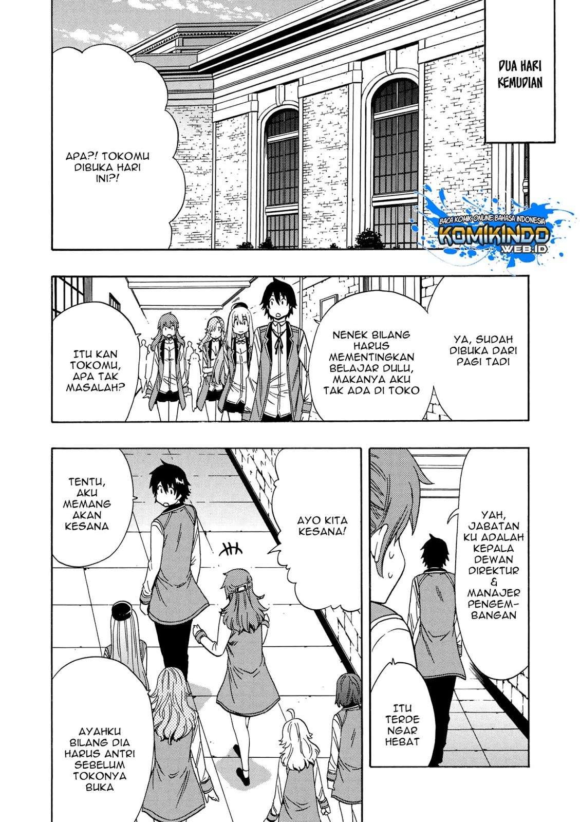 Kenja no Mago Chapter 34 - halaman 36
