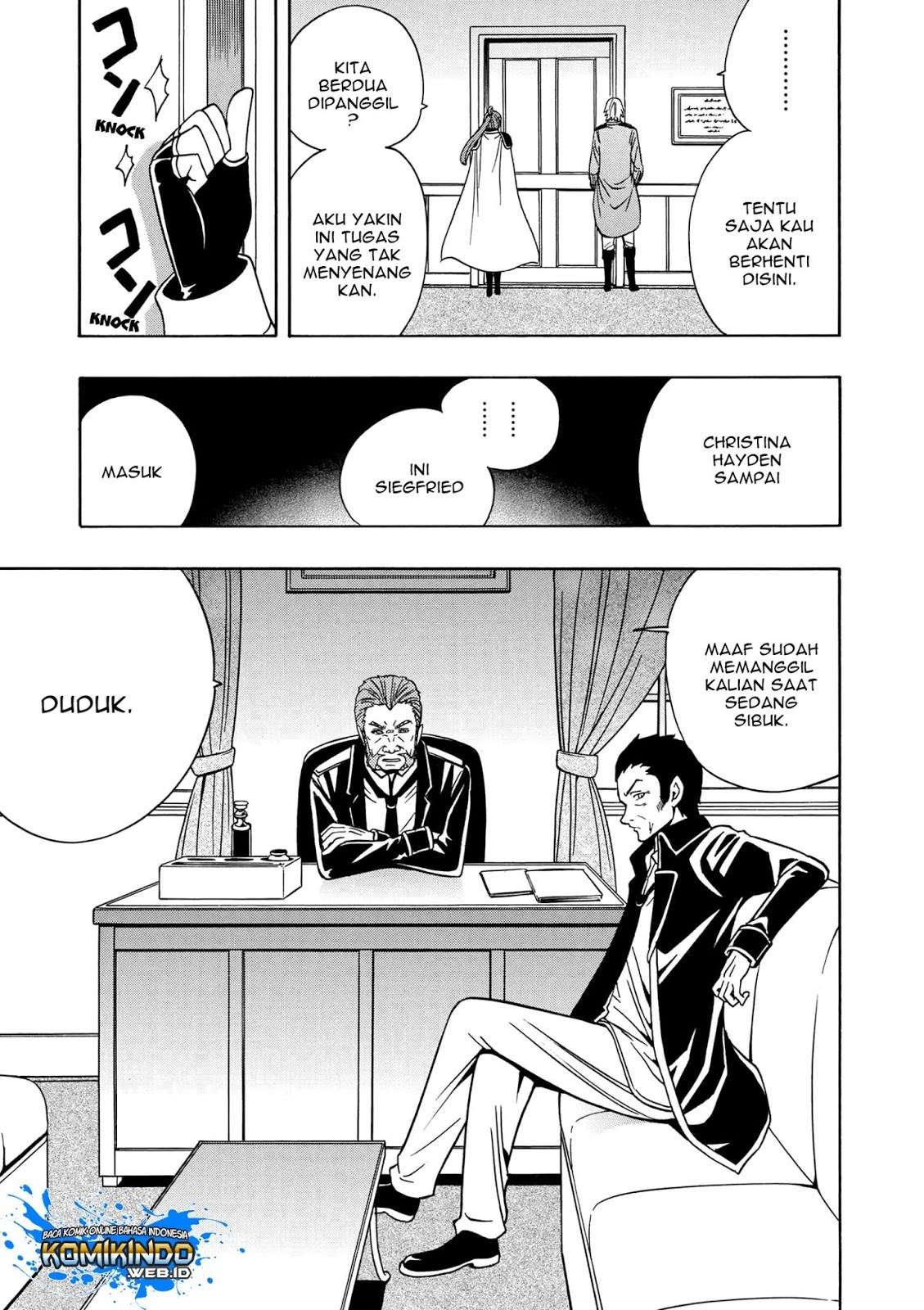 Kenja no Mago Chapter 34 - halaman 4