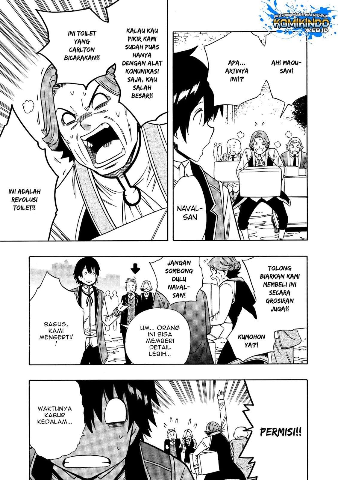 Kenja no Mago Chapter 34 - halaman 41