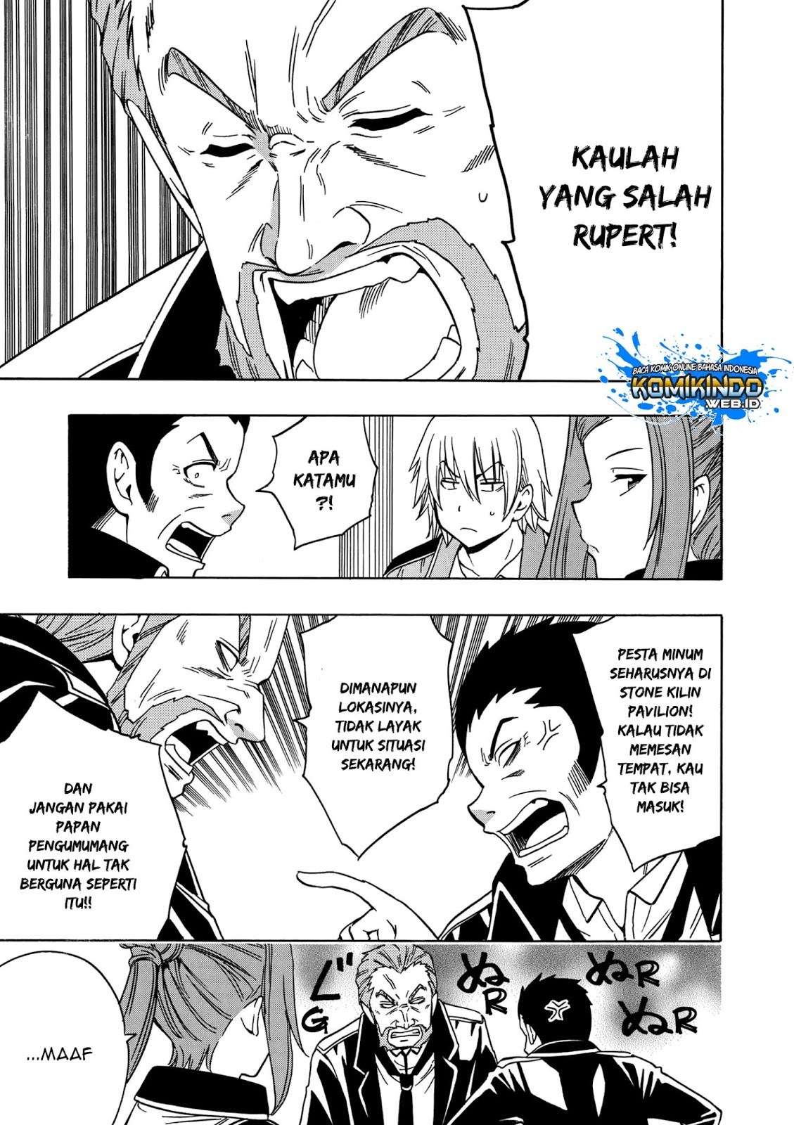 Kenja no Mago Chapter 34 - halaman 6