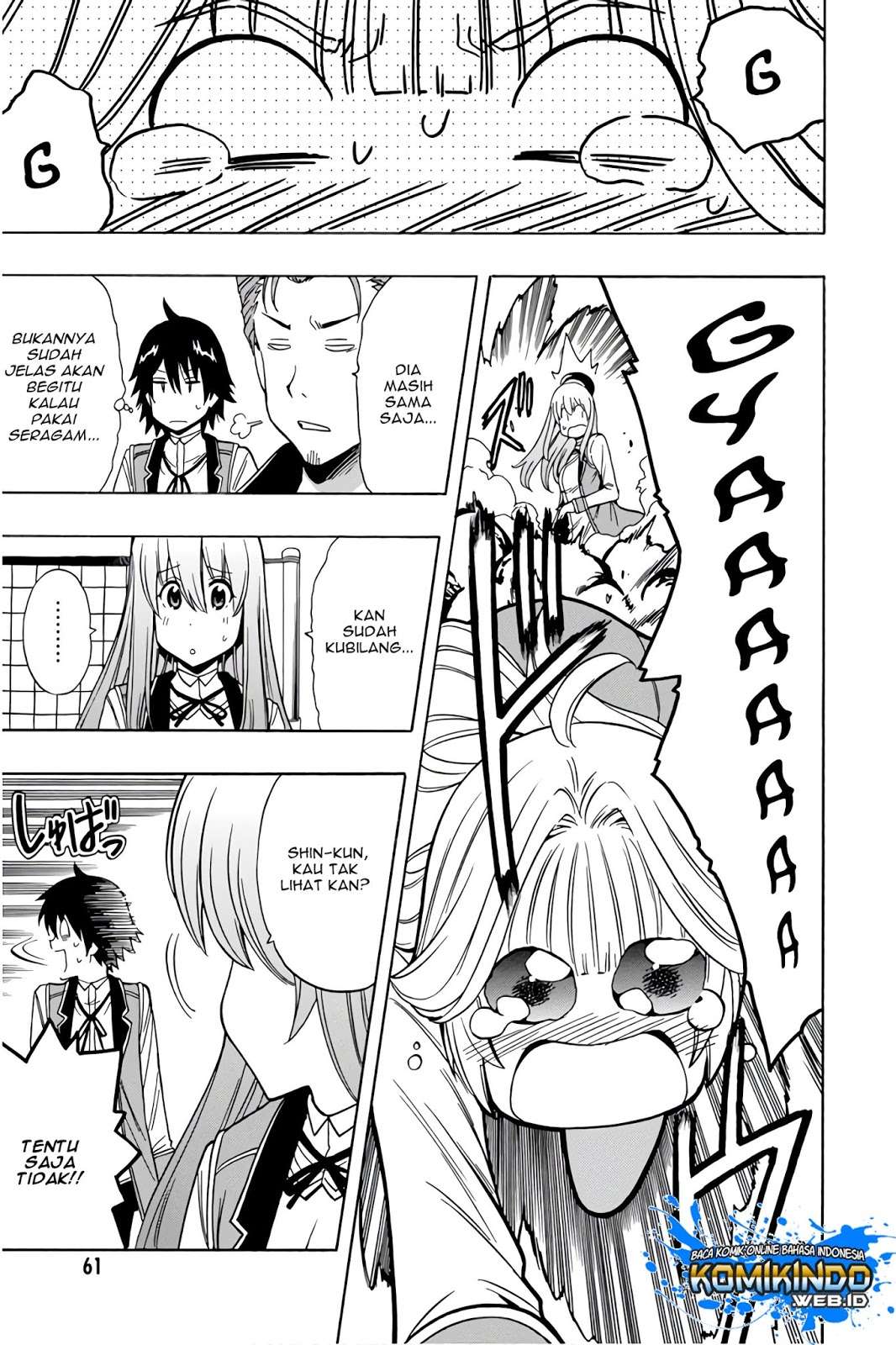 Kenja no Mago Chapter 35 - halaman 11