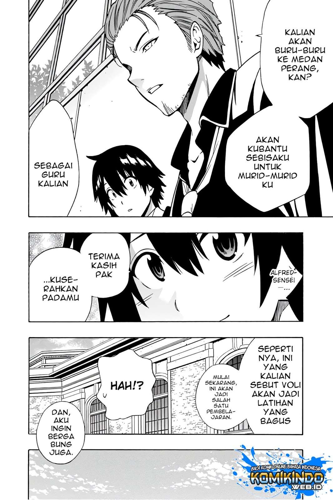 Kenja no Mago Chapter 35 - halaman 14