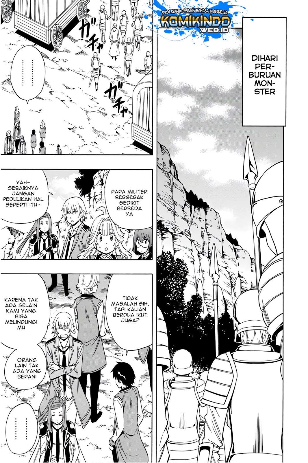 Kenja no Mago Chapter 35 - halaman 15