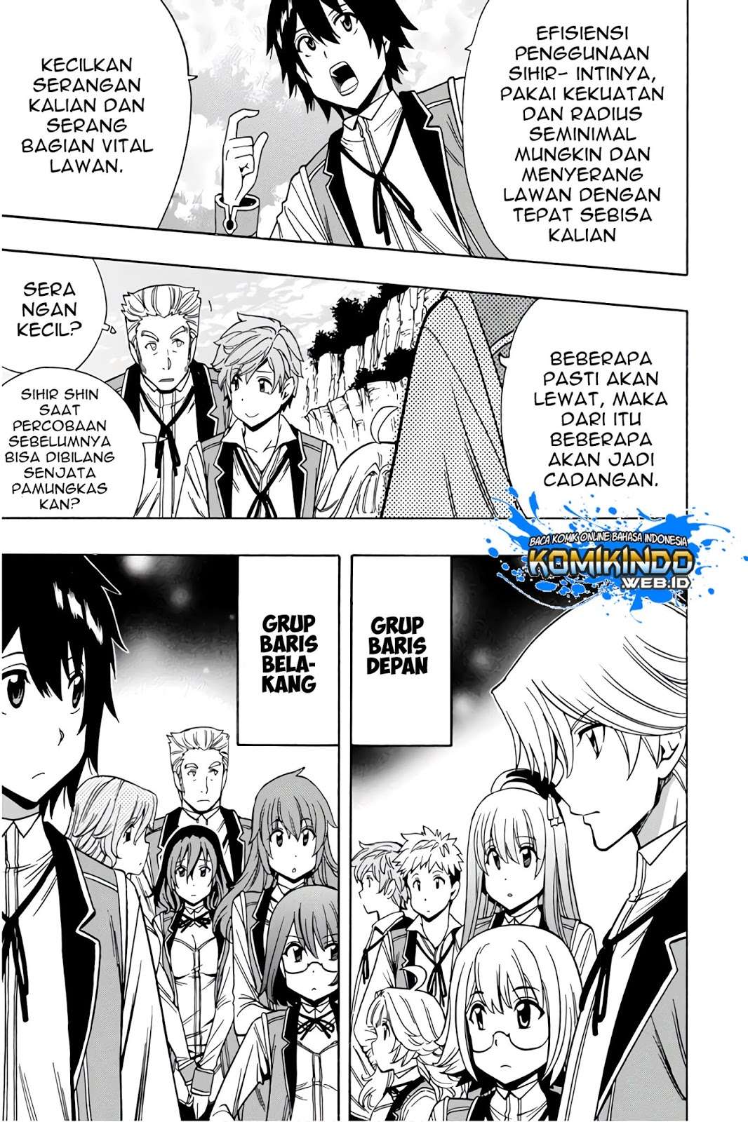 Kenja no Mago Chapter 35 - halaman 17