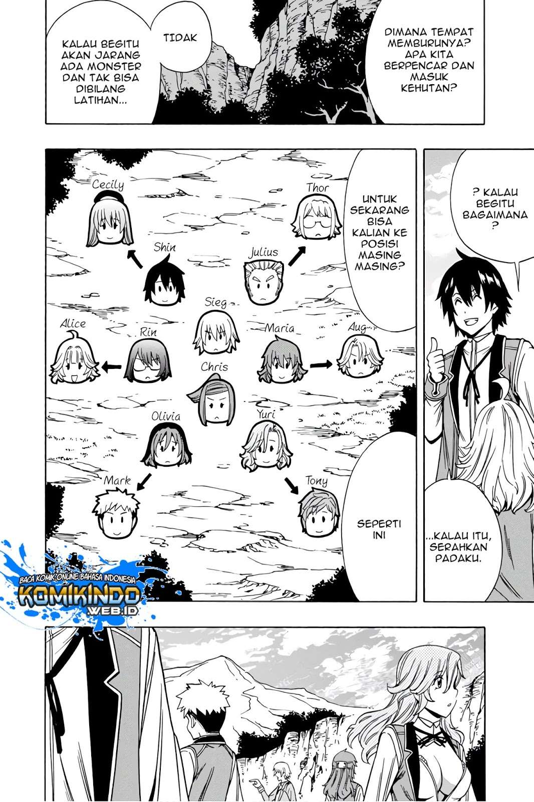 Kenja no Mago Chapter 35 - halaman 18