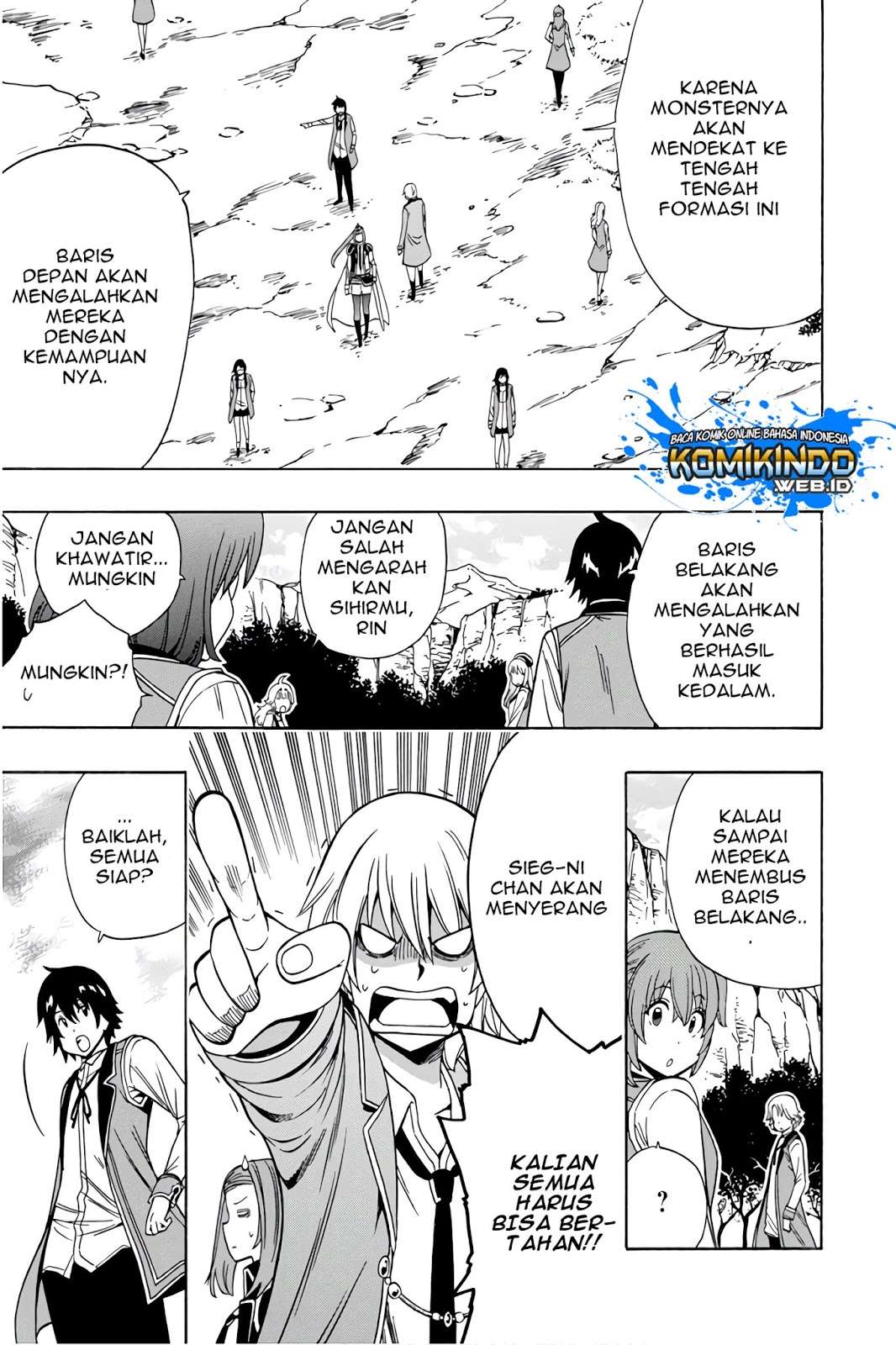 Kenja no Mago Chapter 35 - halaman 19