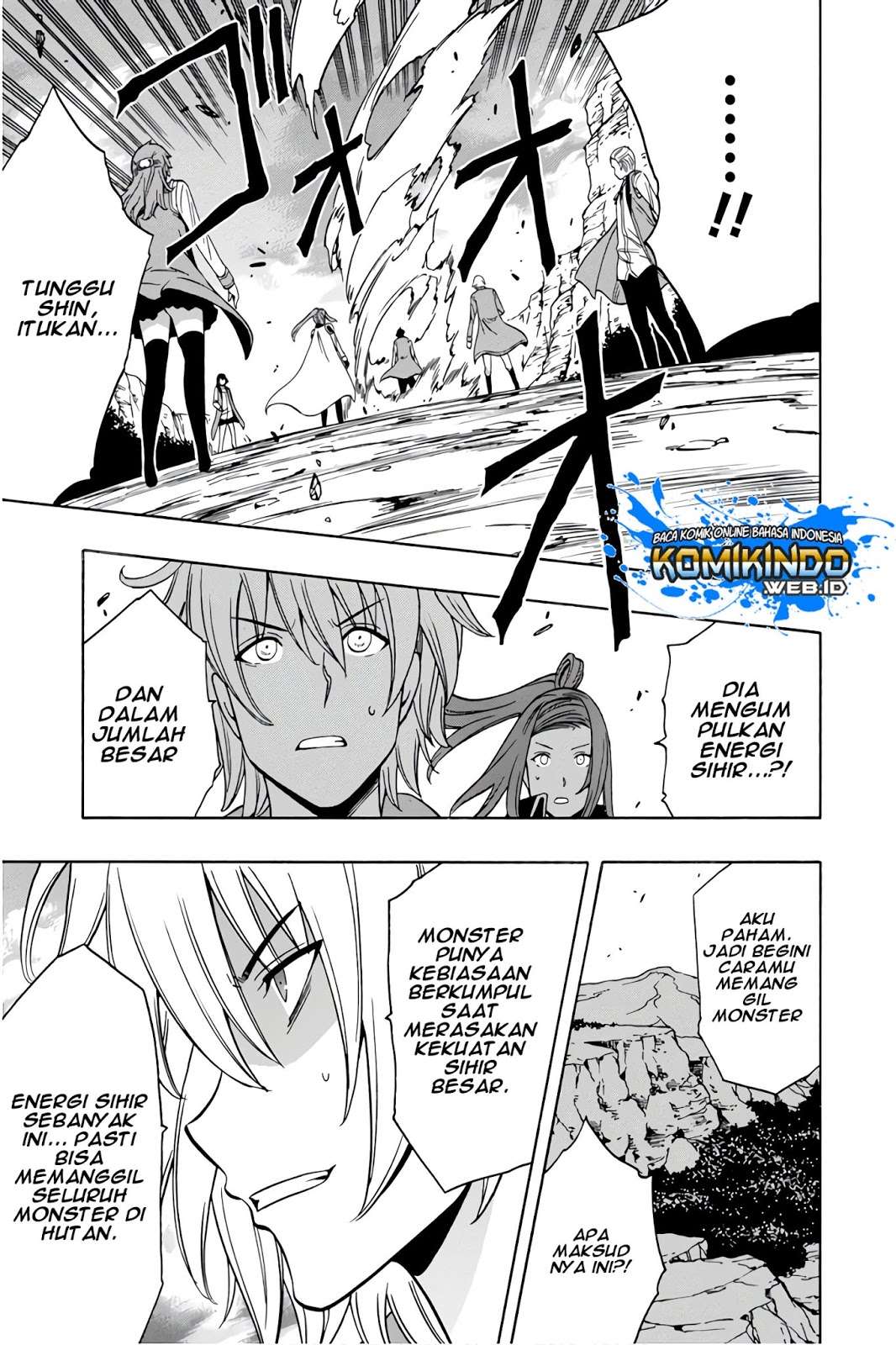 Kenja no Mago Chapter 35 - halaman 21