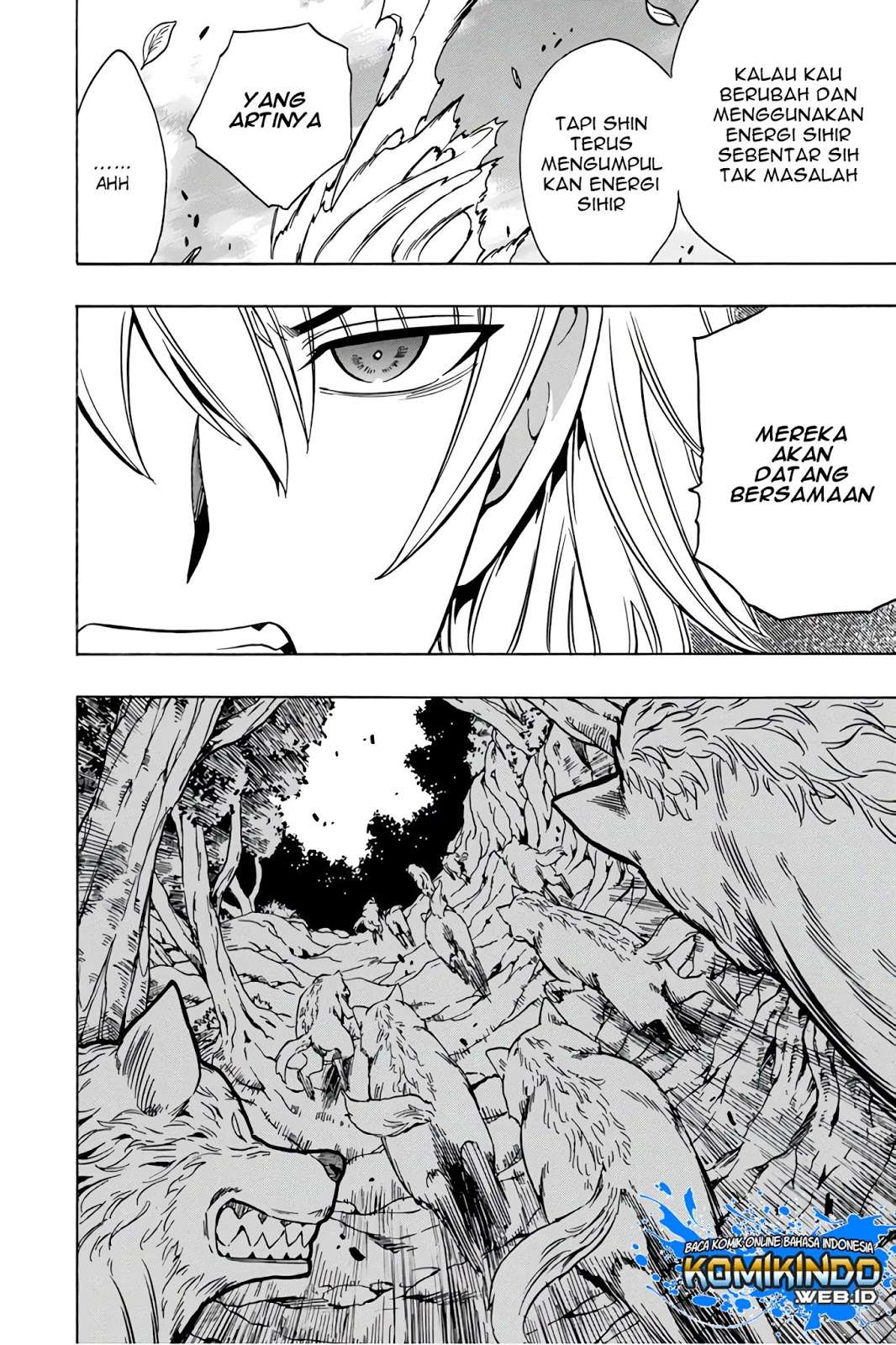 Kenja no Mago Chapter 35 - halaman 22