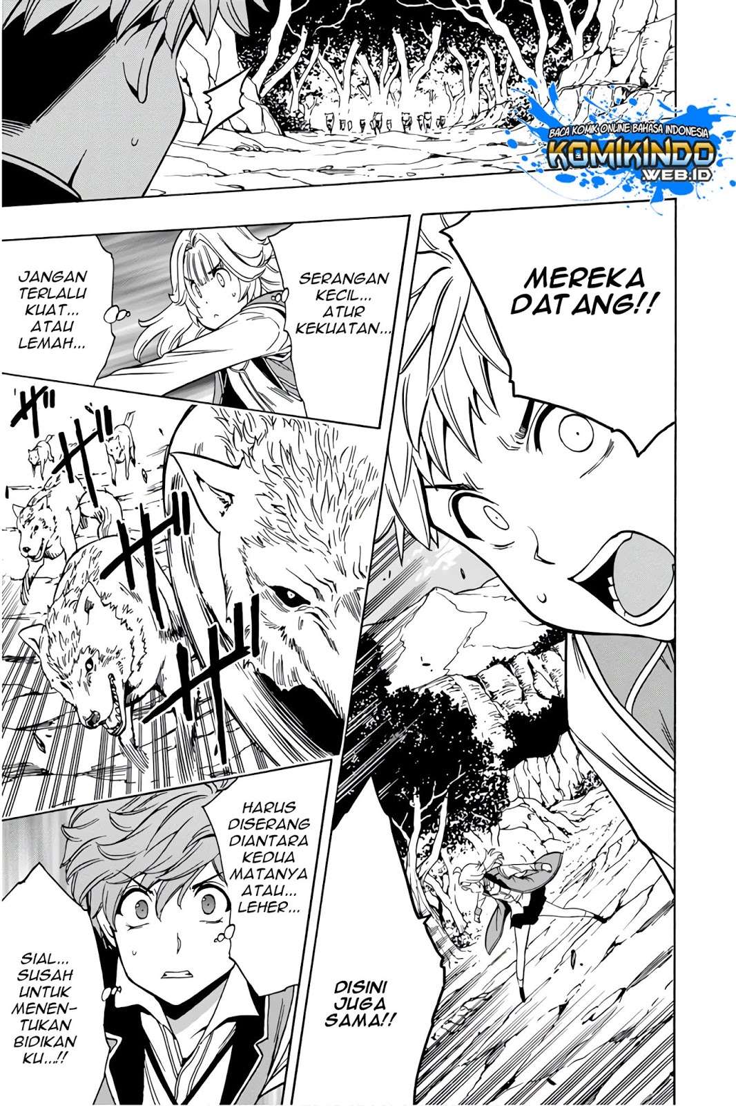Kenja no Mago Chapter 35 - halaman 23