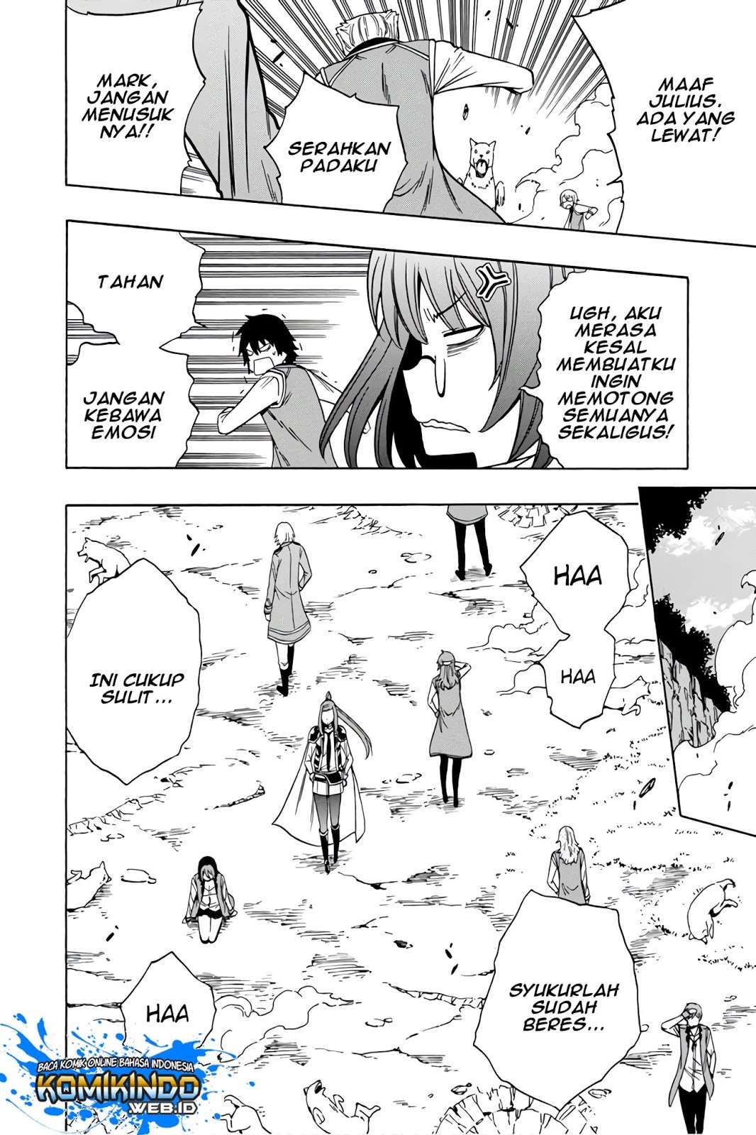Kenja no Mago Chapter 35 - halaman 27