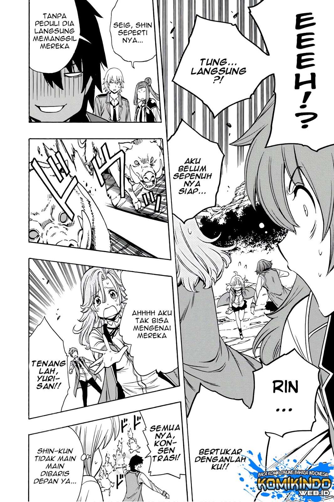 Kenja no Mago Chapter 35 - halaman 29