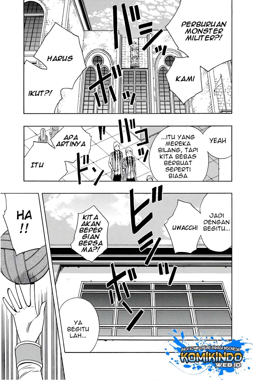 Kenja no Mago Chapter 35 - halaman 3