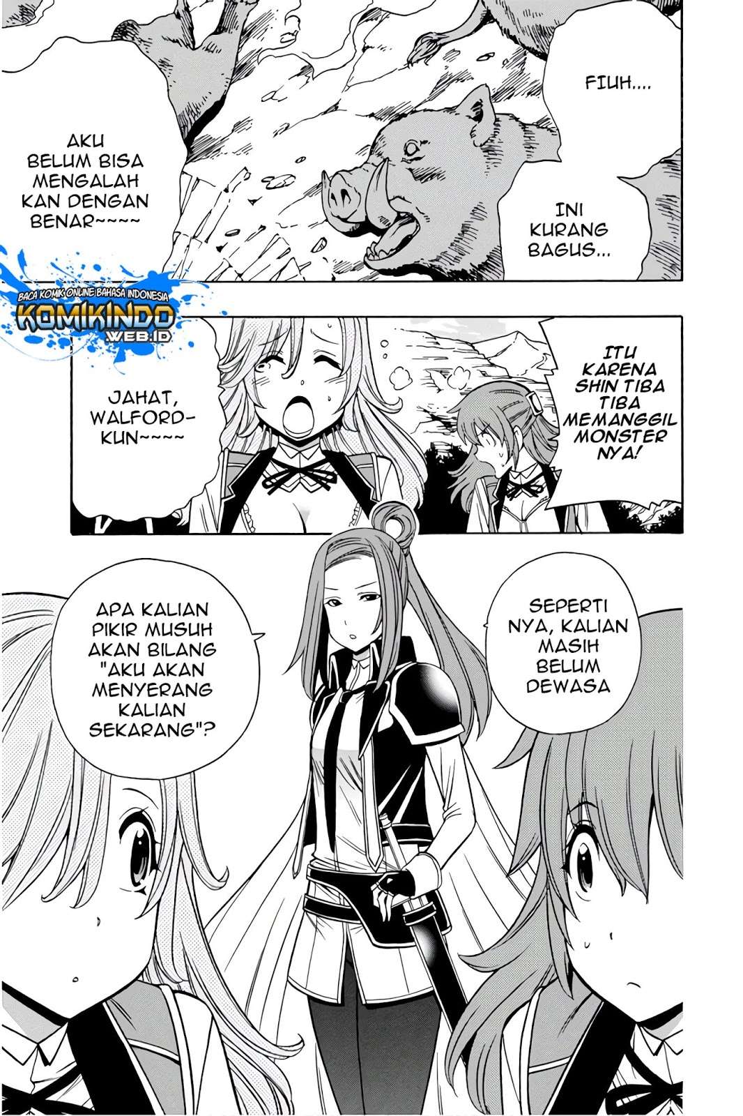 Kenja no Mago Chapter 35 - halaman 30