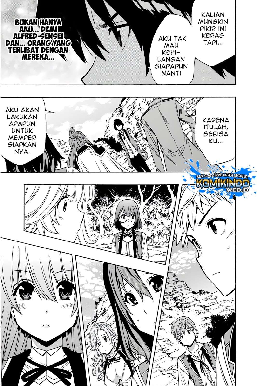 Kenja no Mago Chapter 35 - halaman 32