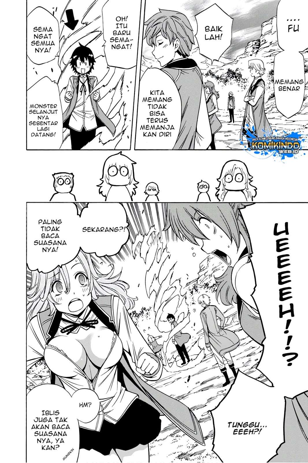 Kenja no Mago Chapter 35 - halaman 33