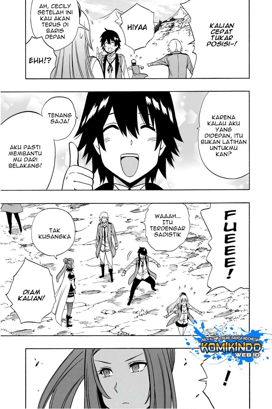 Kenja no Mago Chapter 35 - halaman 34