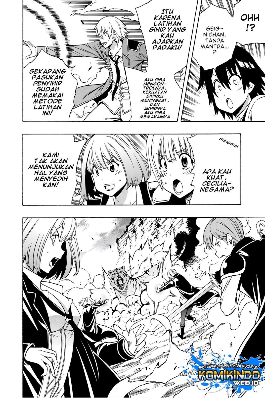 Kenja no Mago Chapter 35 - halaman 39