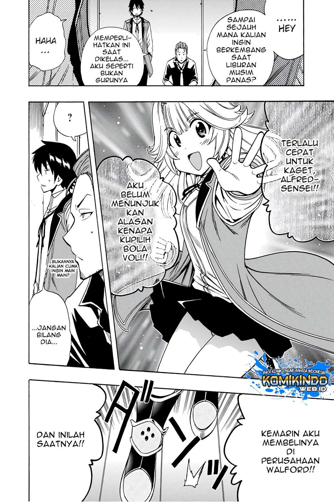 Kenja no Mago Chapter 35 - halaman 6