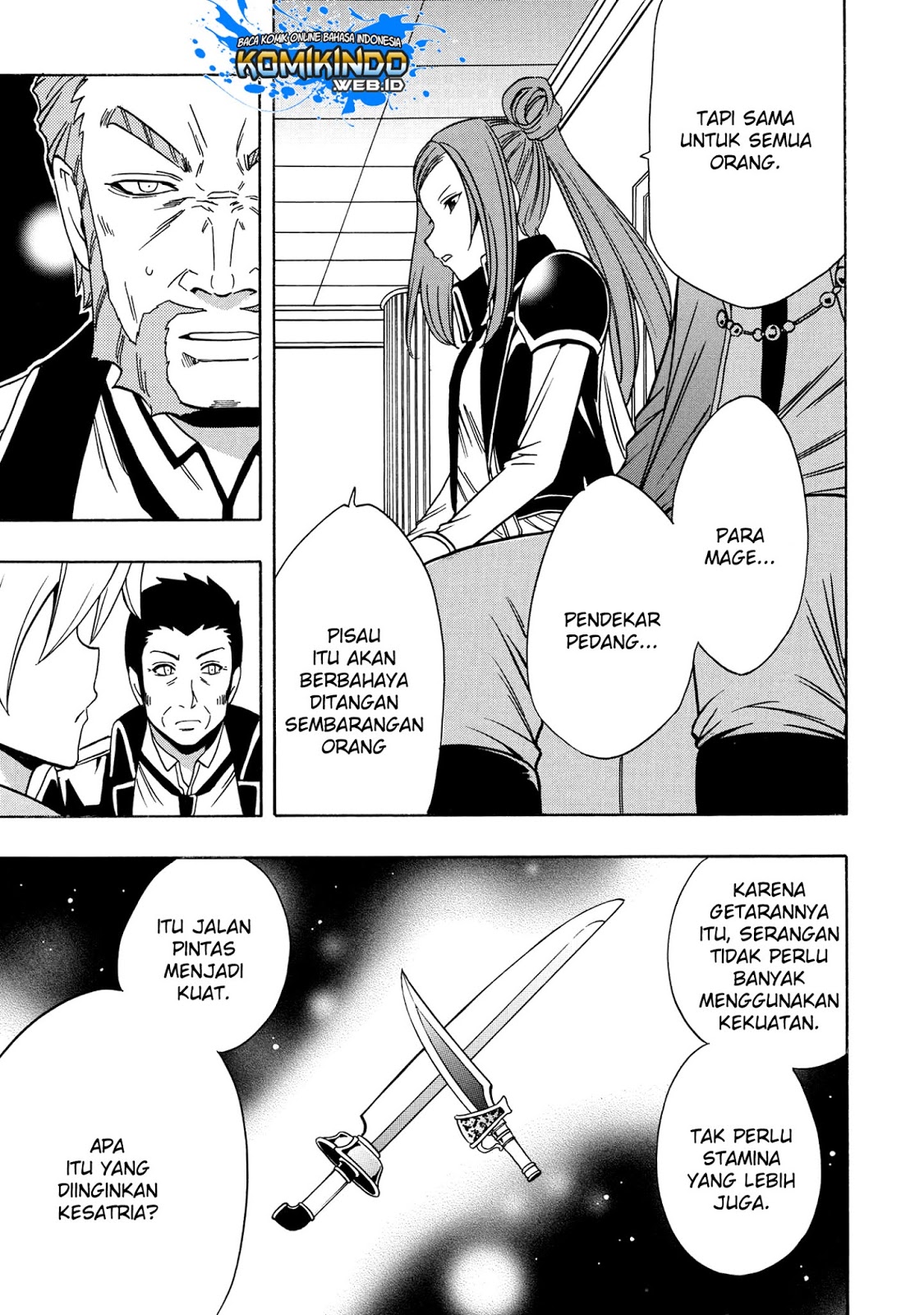Kenja no Mago Chapter 36 - halaman 10