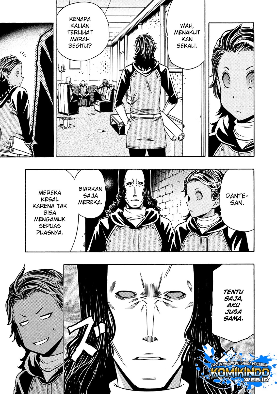 Kenja no Mago Chapter 36 - halaman 18