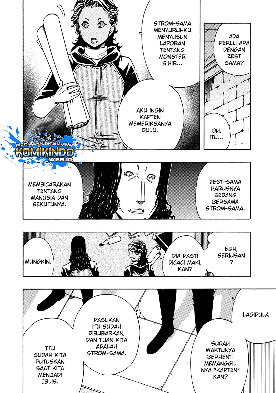 Kenja no Mago Chapter 36 - halaman 19