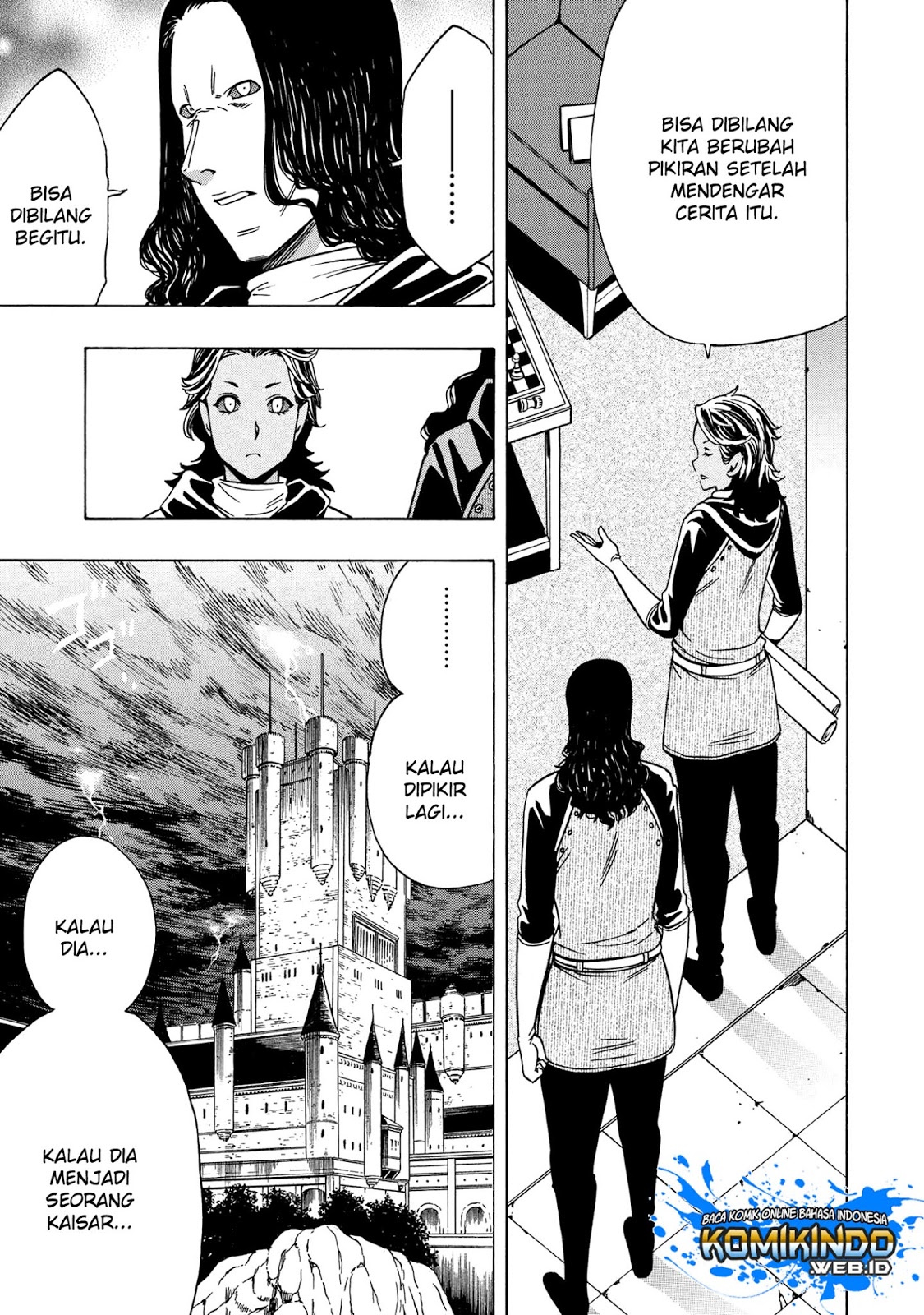 Kenja no Mago Chapter 36 - halaman 22