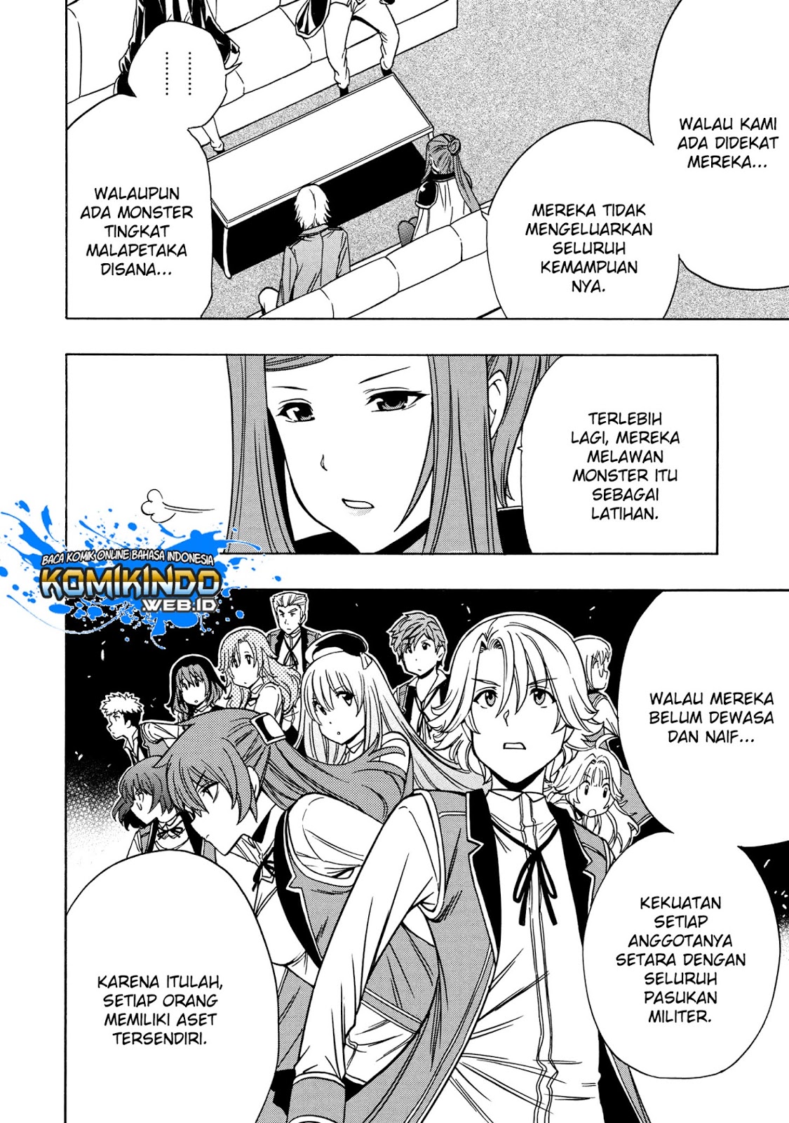 Kenja no Mago Chapter 36 - halaman 3