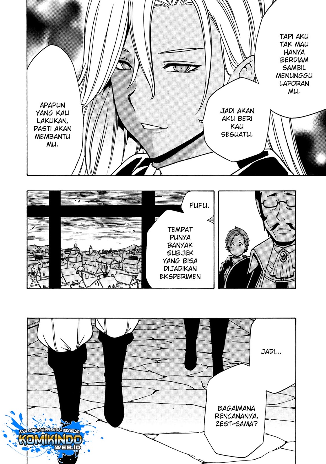 Kenja no Mago Chapter 36 - halaman 32