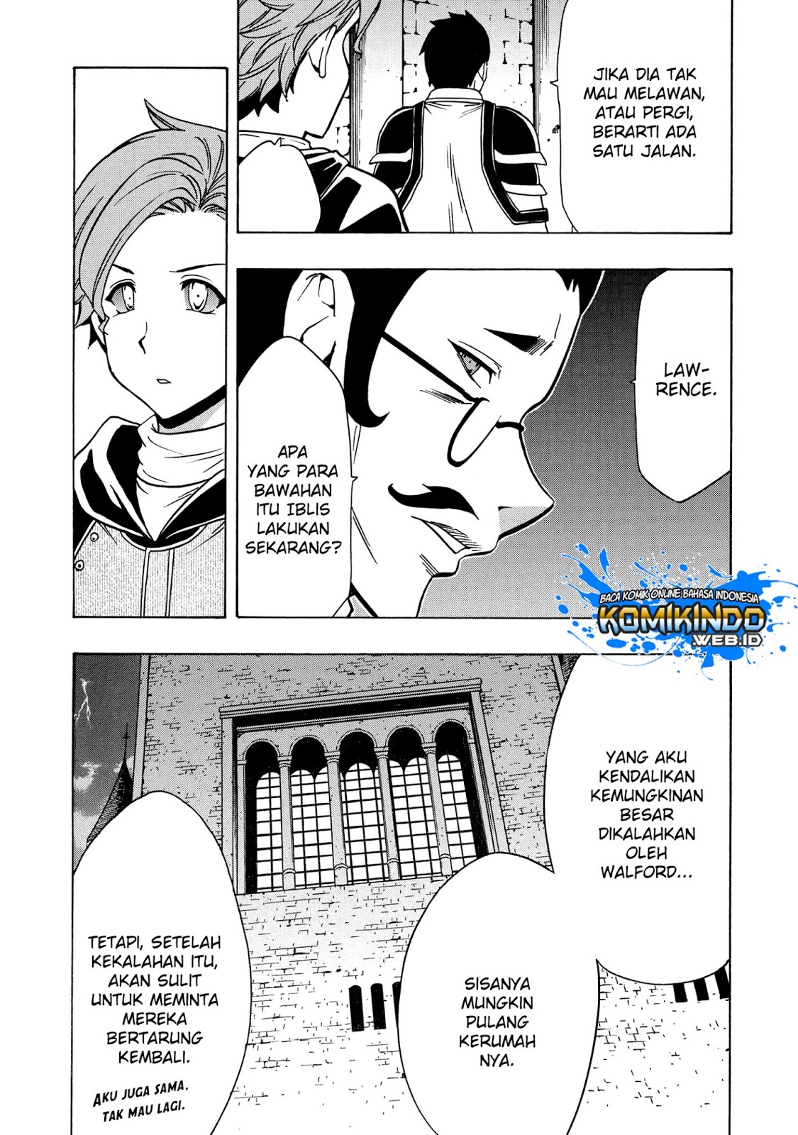 Kenja no Mago Chapter 36 - halaman 33