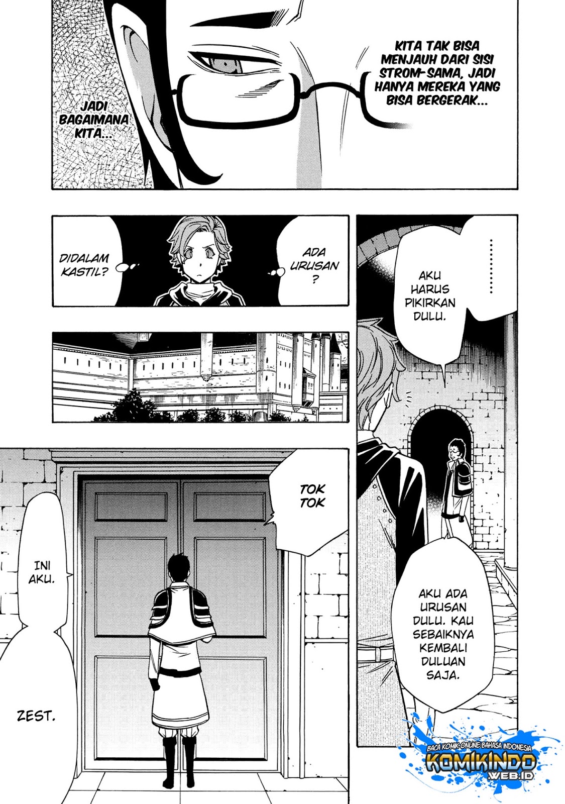 Kenja no Mago Chapter 36 - halaman 35