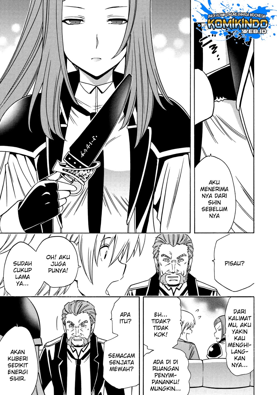 Kenja no Mago Chapter 36 - halaman 8