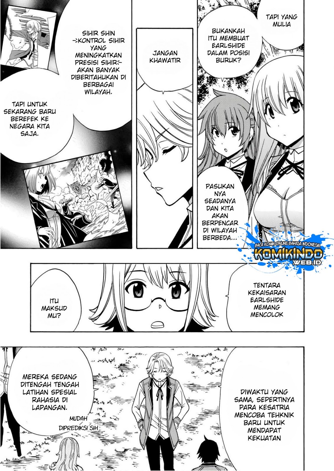 Kenja no Mago Chapter 37 - halaman 15