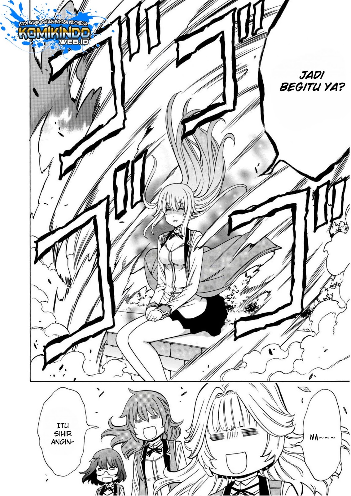 Kenja no Mago Chapter 37 - halaman 18
