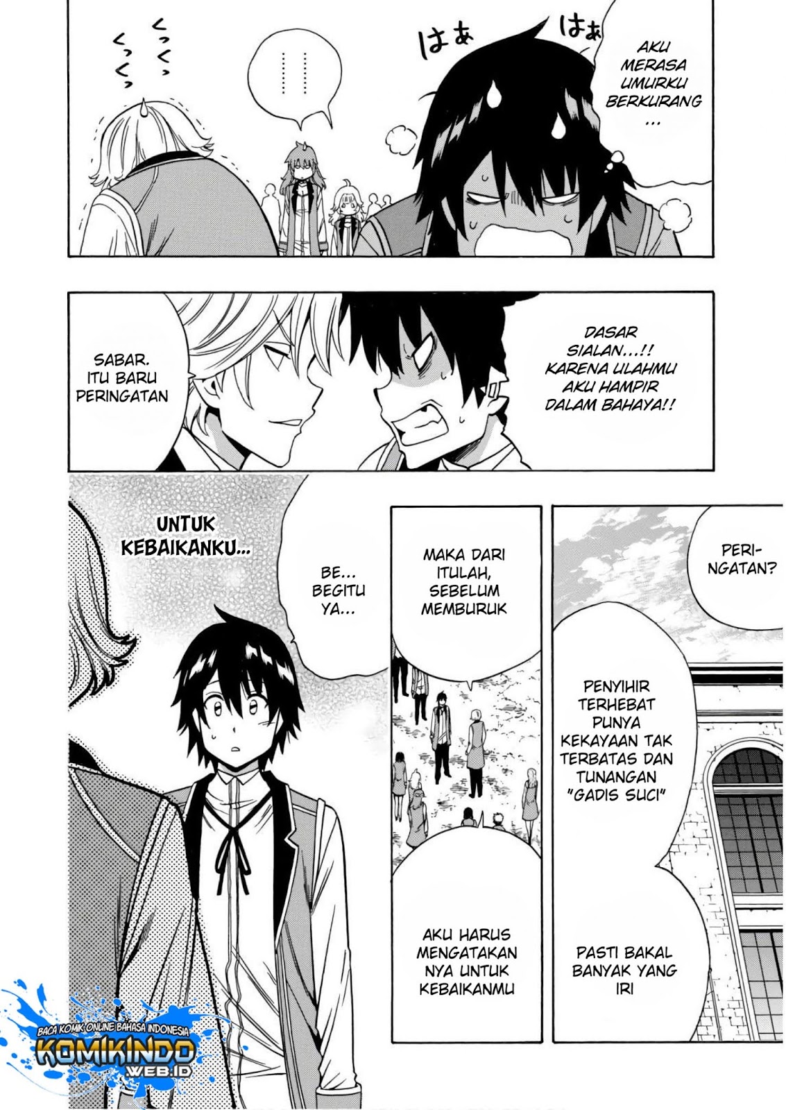 Kenja no Mago Chapter 37 - halaman 20