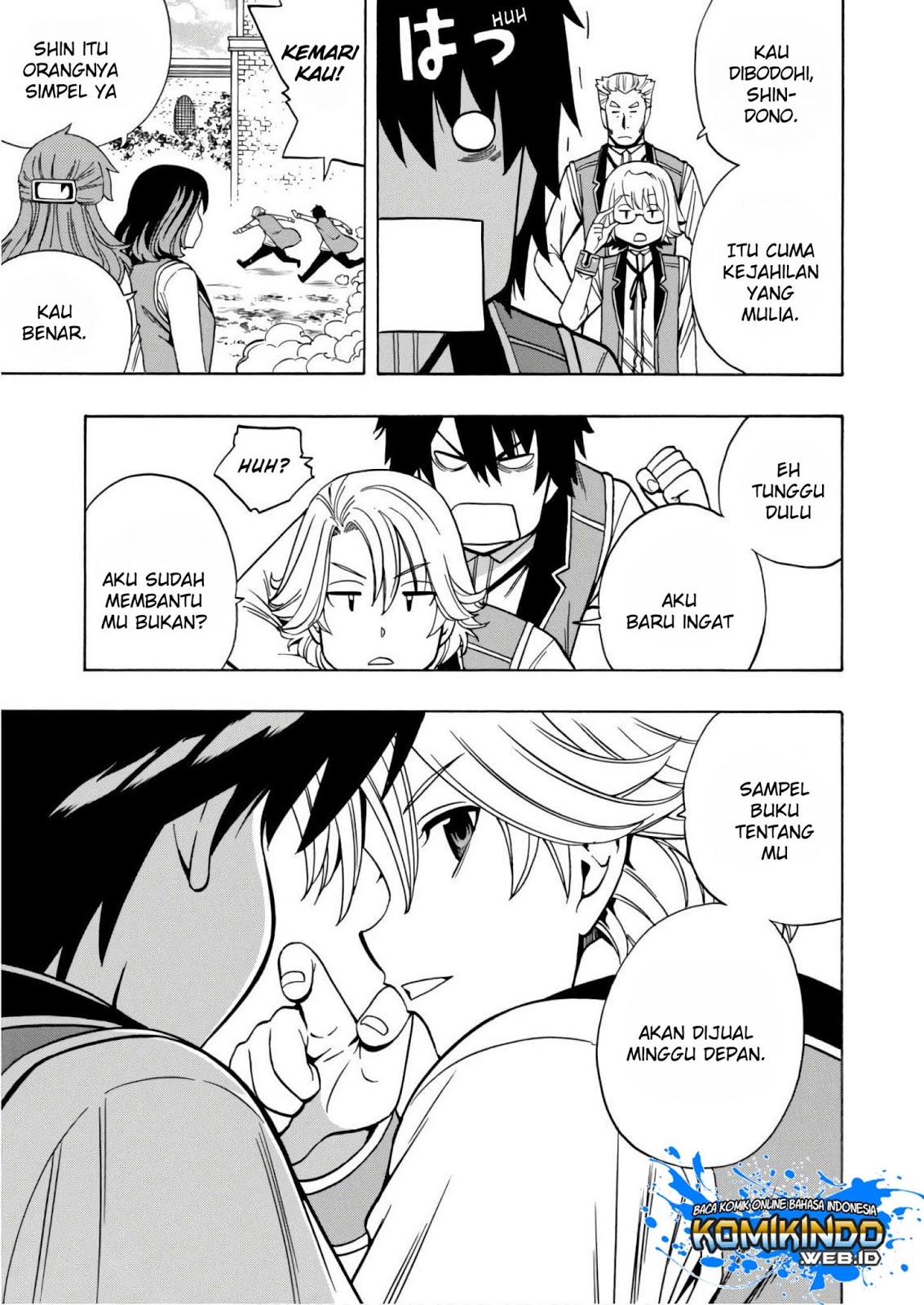 Kenja no Mago Chapter 37 - halaman 21