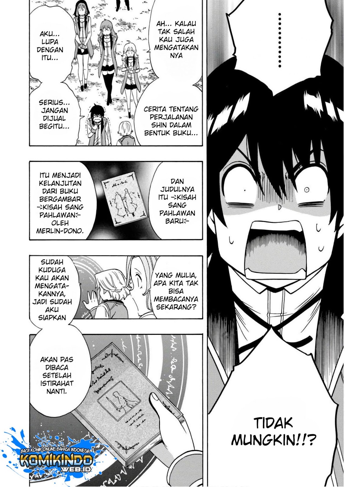 Kenja no Mago Chapter 37 - halaman 22