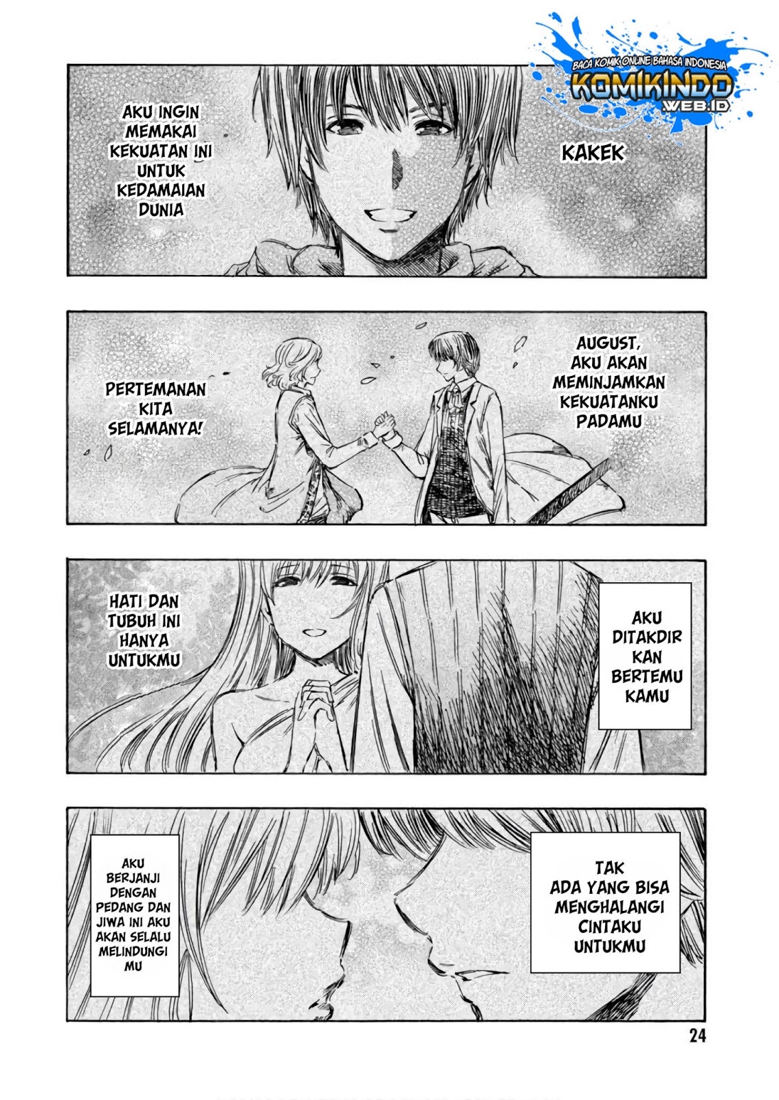 Kenja no Mago Chapter 37 - halaman 24
