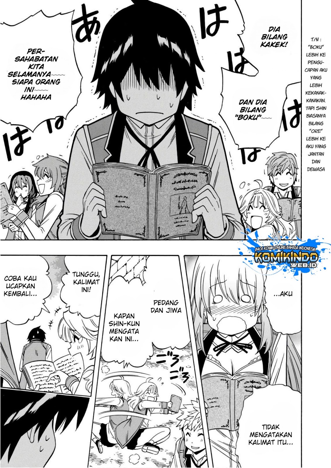 Kenja no Mago Chapter 37 - halaman 25
