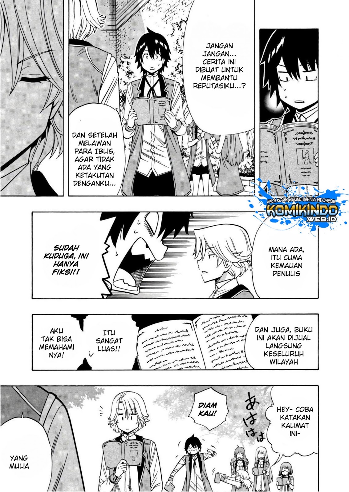 Kenja no Mago Chapter 37 - halaman 28