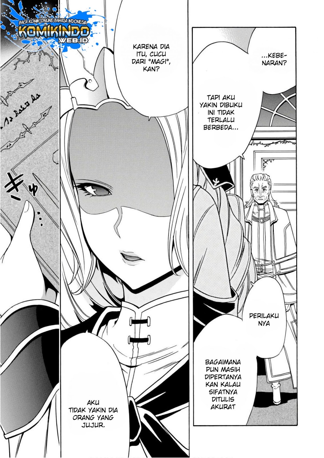 Kenja no Mago Chapter 37 - halaman 36