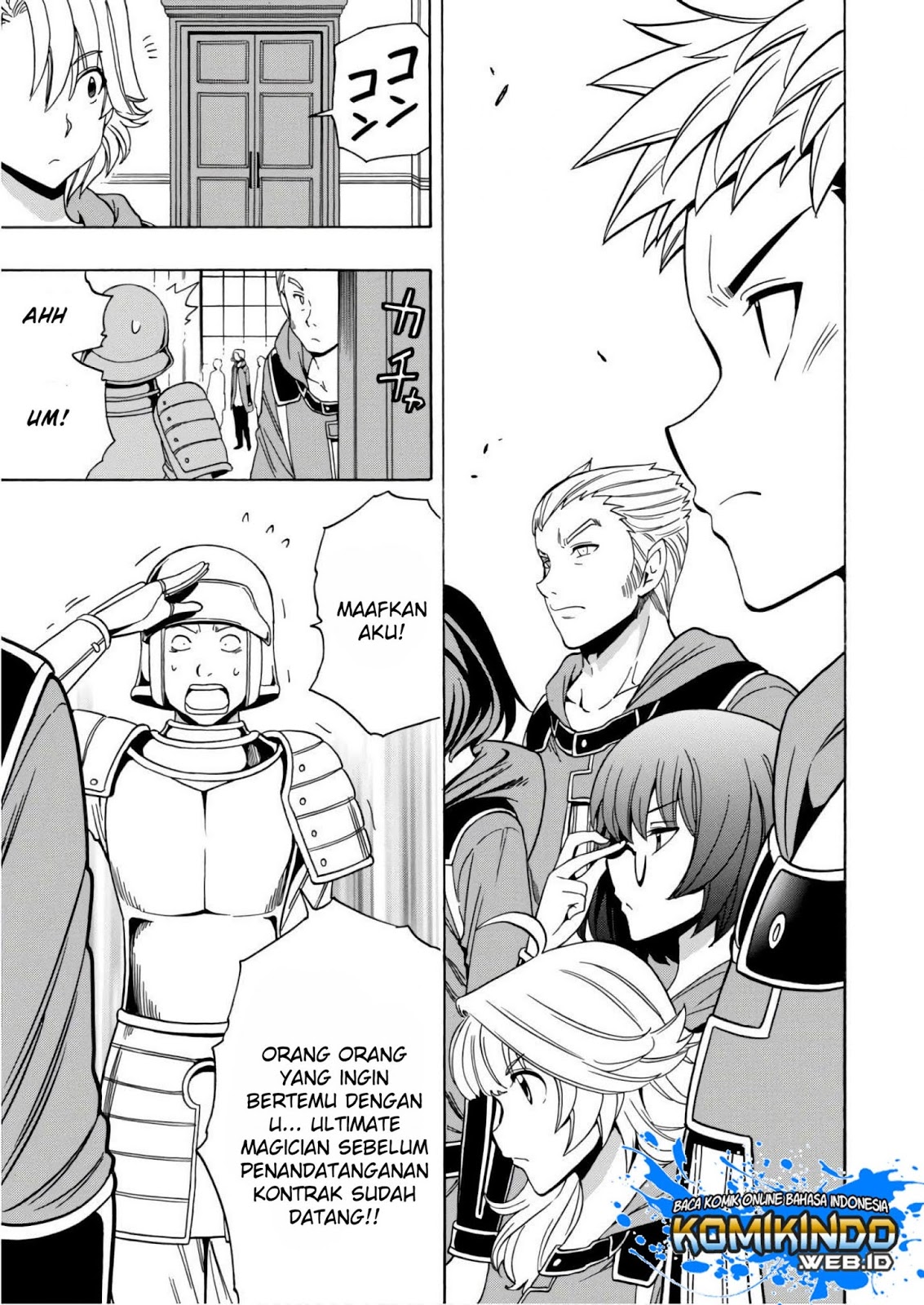 Kenja no Mago Chapter 37 - halaman 52