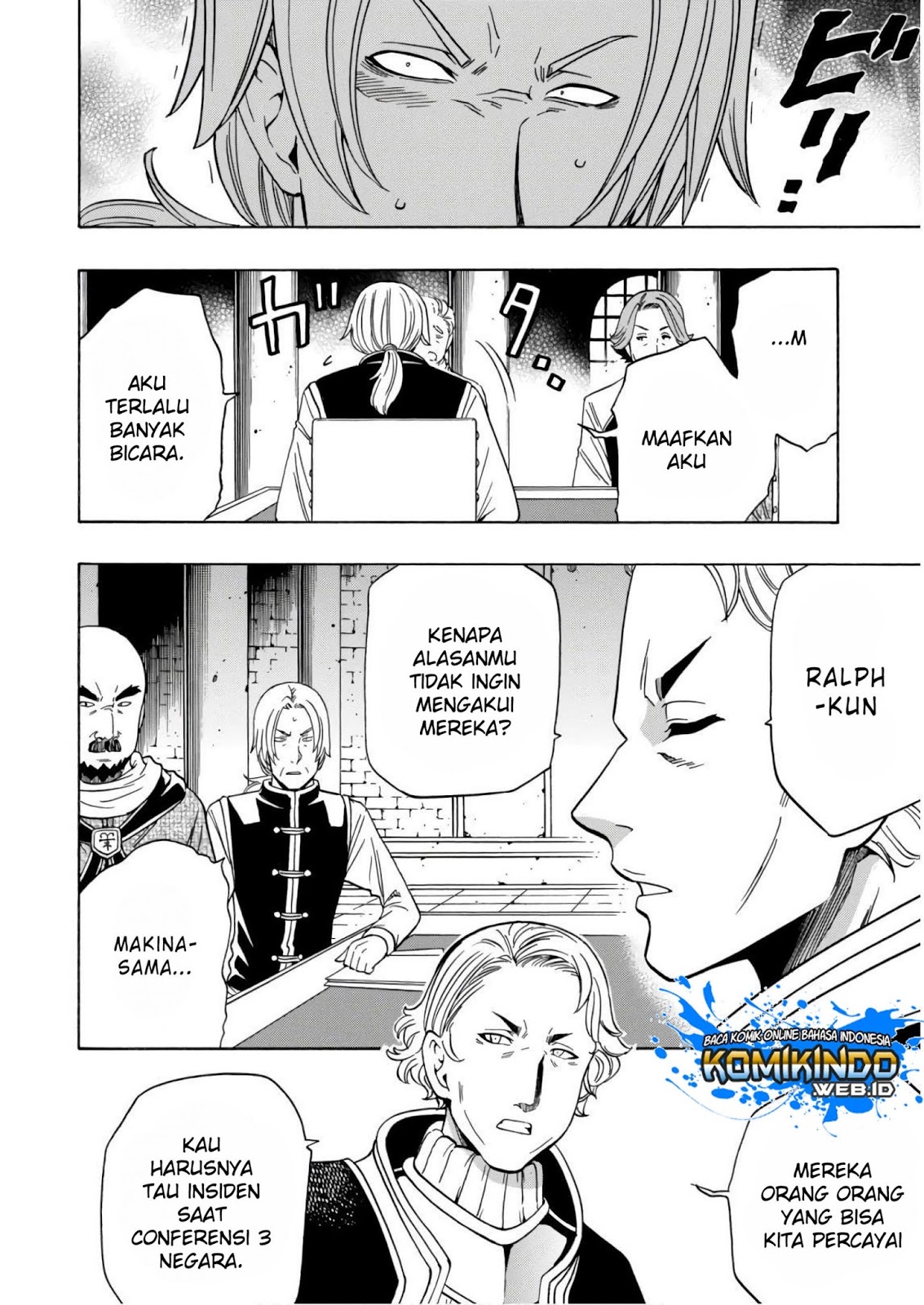 Kenja no Mago Chapter 37 - halaman 8