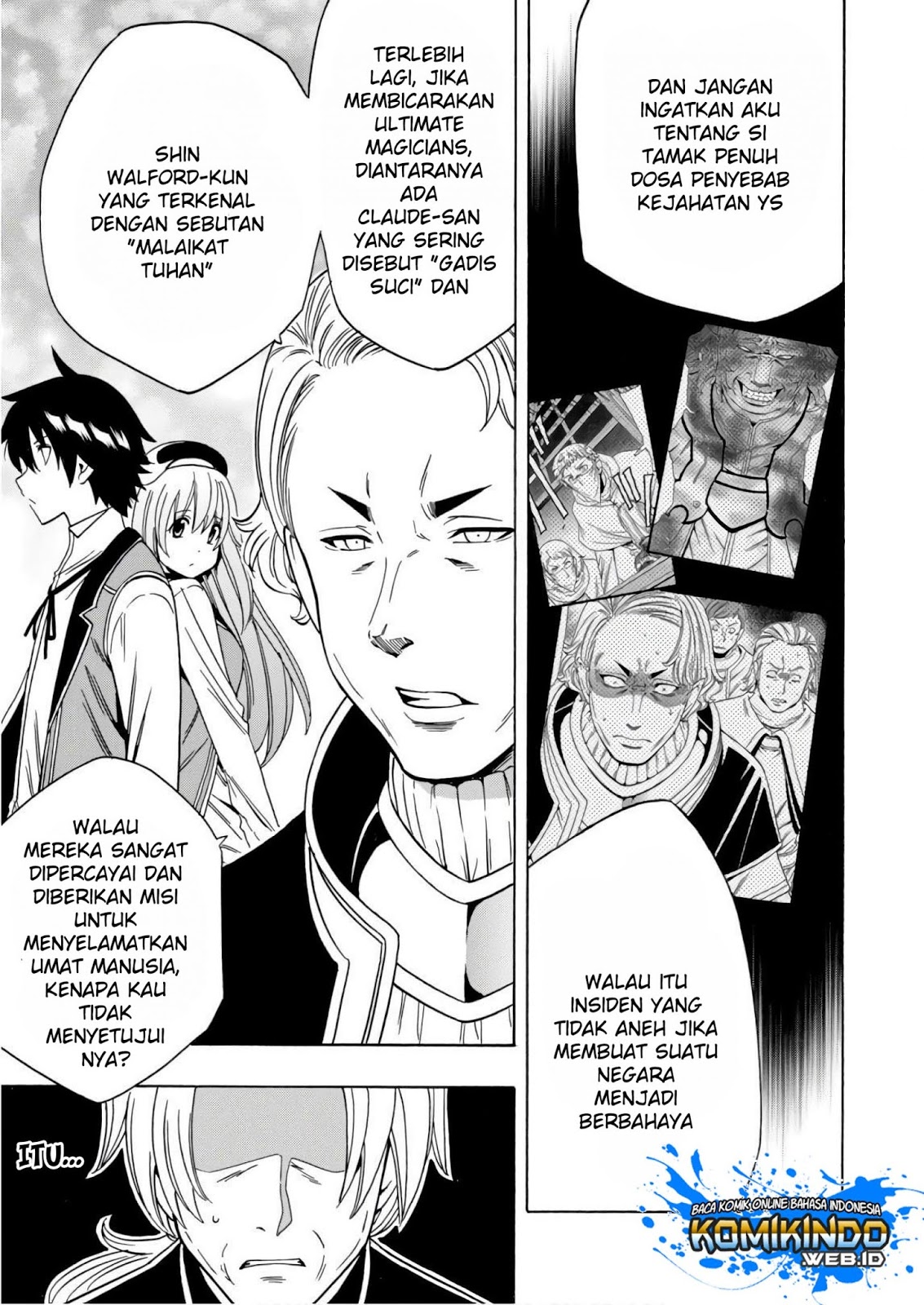 Kenja no Mago Chapter 37 - halaman 9